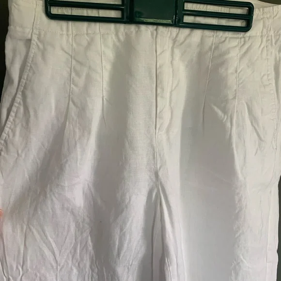 Banana Republic Wide Leg Linen Pants - Subtle Pleats - Picture 2 of 8